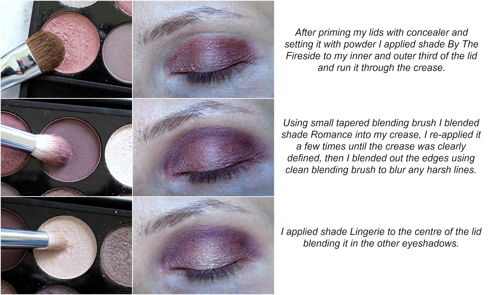 Makeup tutorial: soft romantic eyes using Sleek 'Goodnight Sweetheart ...