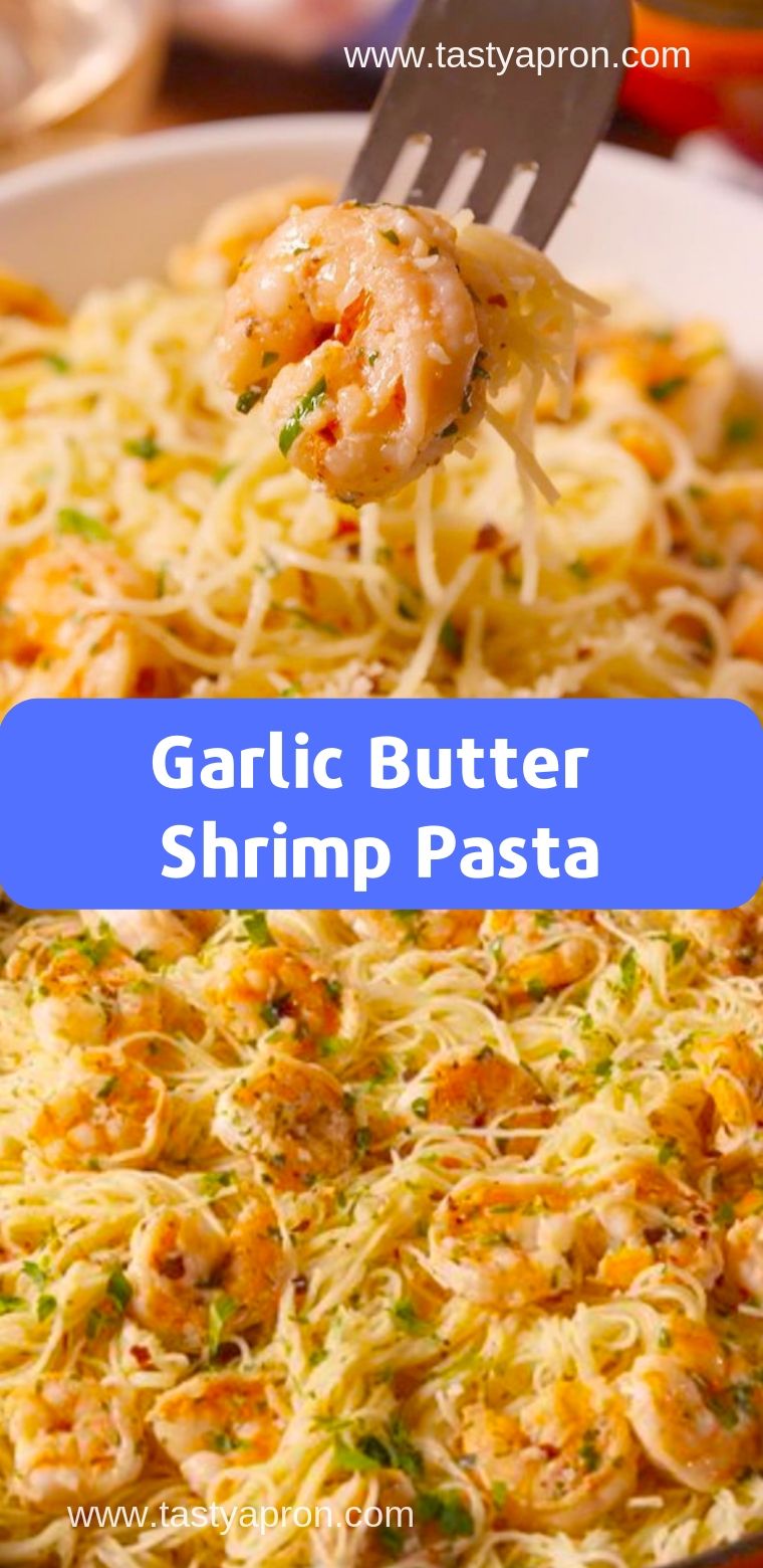Garlic Butter Shrimp Pasta Recipe Joki's Kitchen