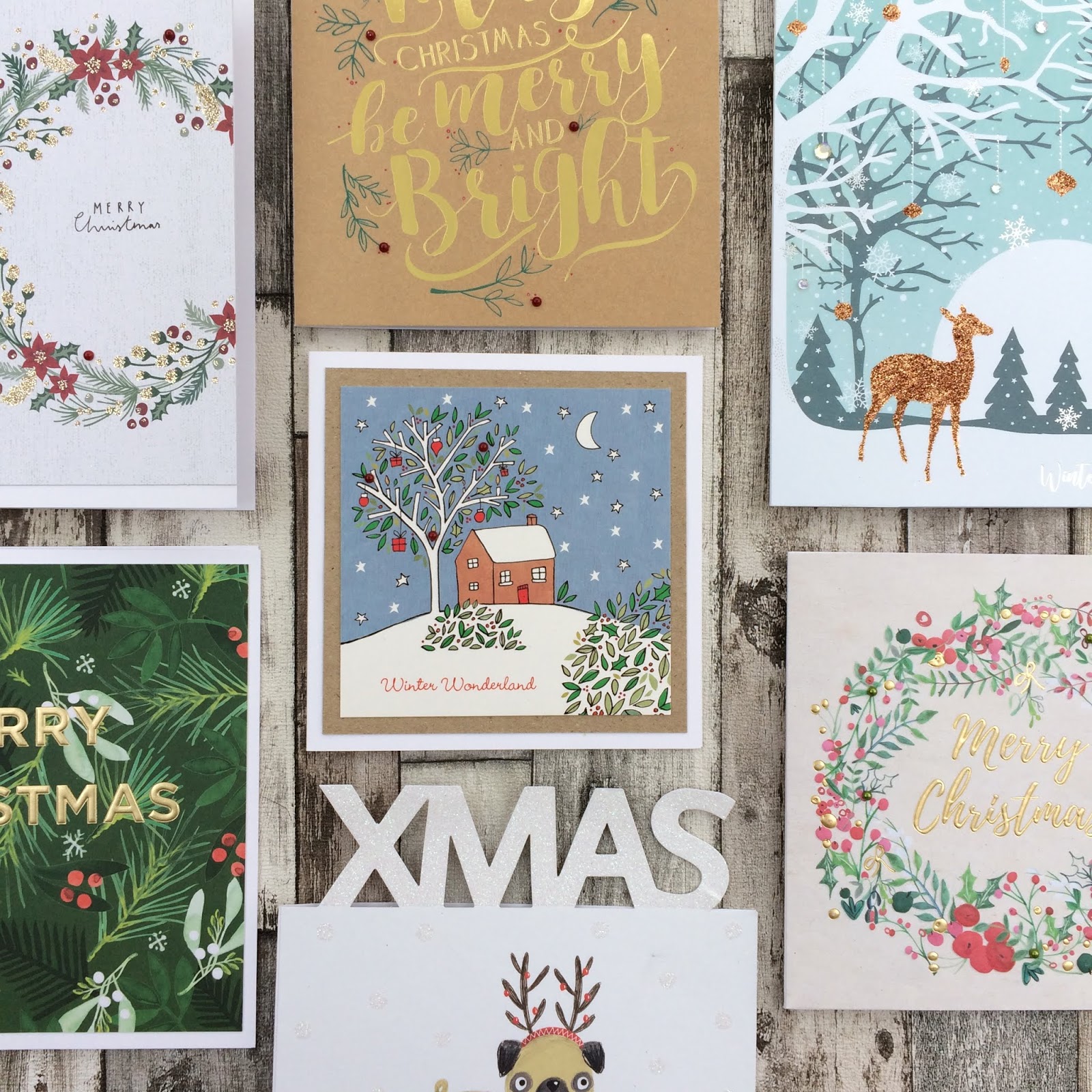 Christmas card recycling...