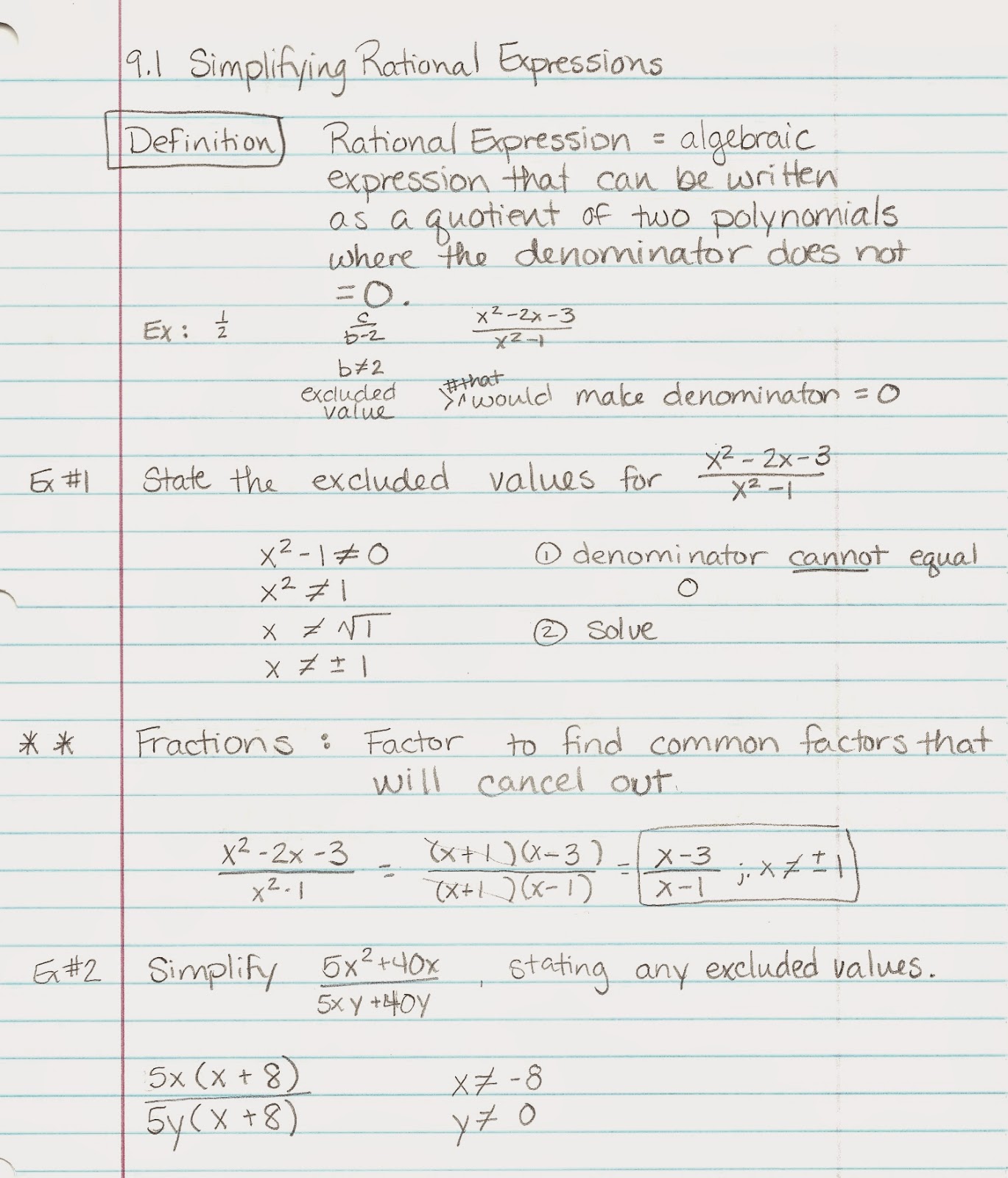 homework 2.2 college algebra