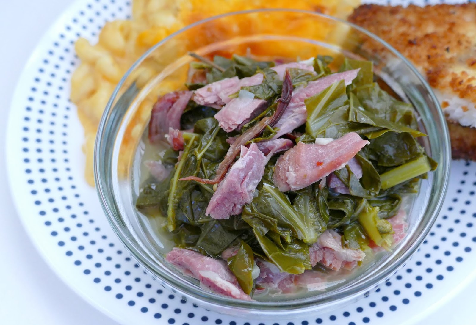 Collard or Turnip Greens with Smoked Turkey Leg Recipe