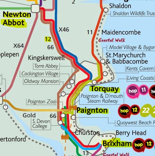 Great British Bus Routes 12 Newton Abbot Brixham
