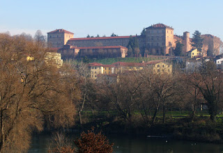 The castle at Moncalieri, once a royal residence for the Savoys, now houses a Carabinieri training college