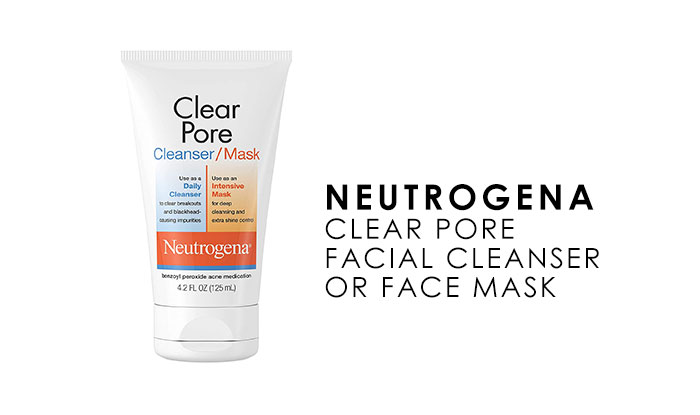 Neutrogena Clear Pore Facial Cleanser / Face Mask | Best Products to deal with Acne-Prone Skin | NeoStopZone