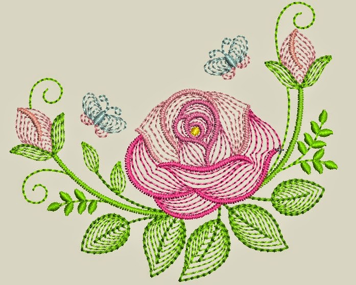 download folwer machine embroidery free download free