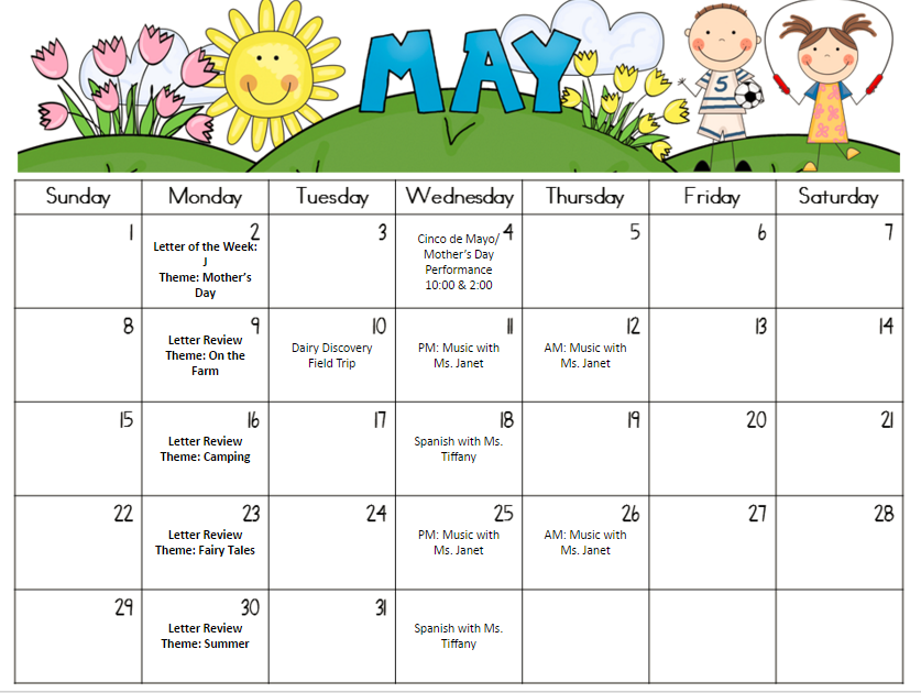 Woodcliff 3 & 5 YearOld Preschool April 2016