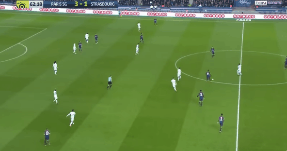 리그앙 여포 네이마르의 분풀이.gif