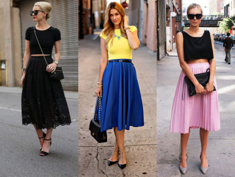 Know what the length of your skirt should be, depending on the occasion