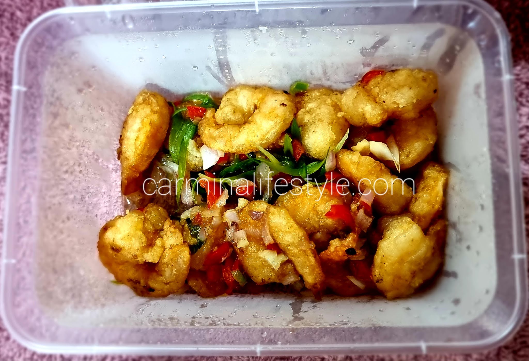 Salt and Pepper Shrimps from Lin's Kitchen Claypot and Noodle House