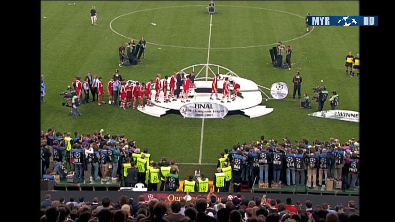 myrgoldsport UEFA Champions League 2000/2001 Final FC Bayern Munich Valencia CF myrgoldsport UEFA Champions League 2000/2001 Final FC Bayern Munich Valencia CF