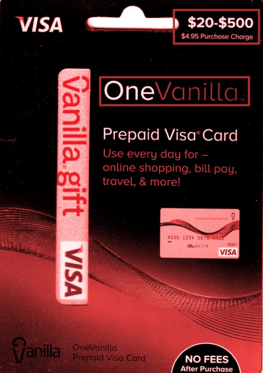 One Vanilla Gift Card A Small Pocket Miracle with Multi