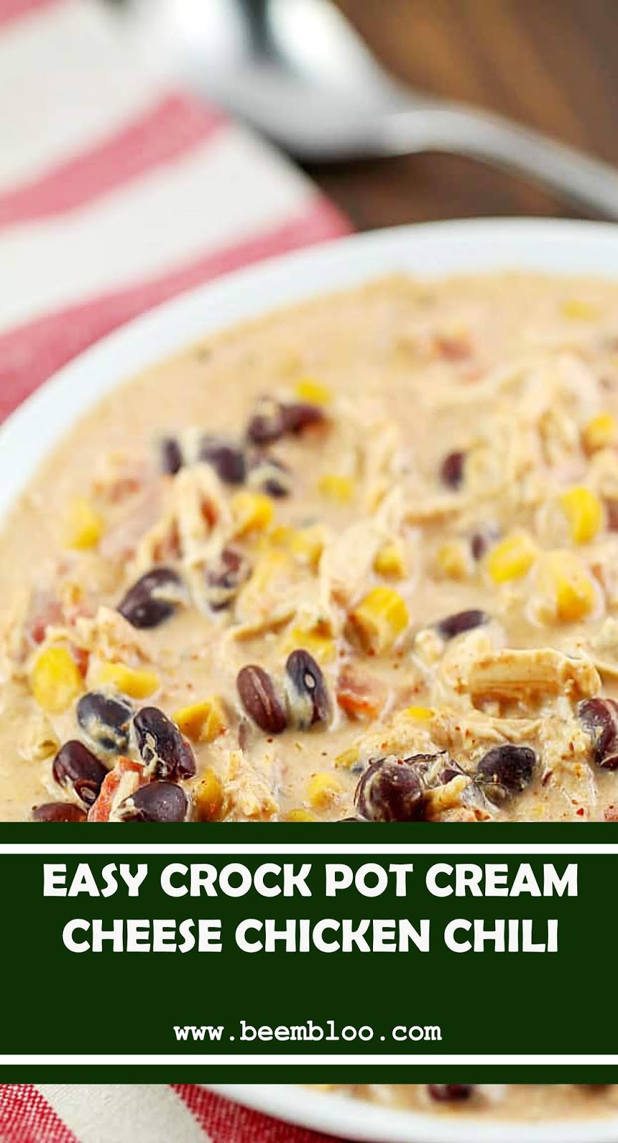 EASY CROCK POT CREAM CHEESE CHICKEN CHILI Stodasa Recipes