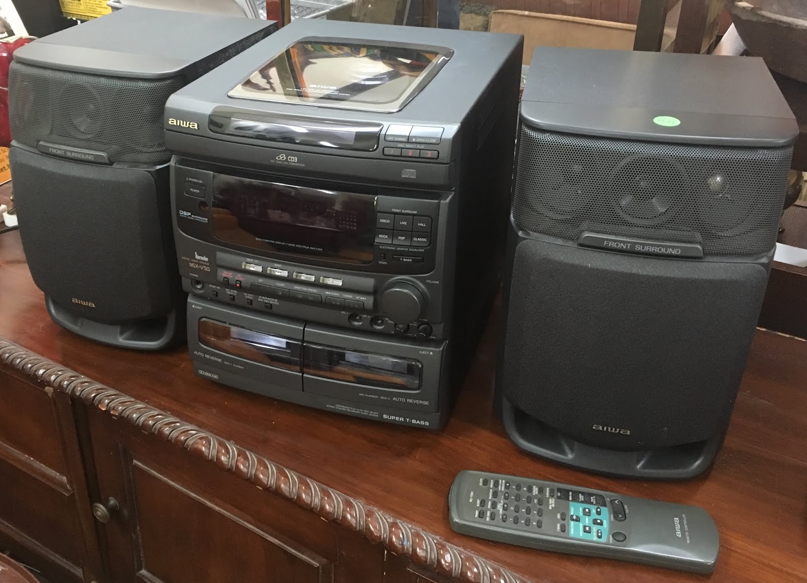 Aiwa NSXV10 Compact Stereo System Review/Look atelieryuwa.ciao.jp