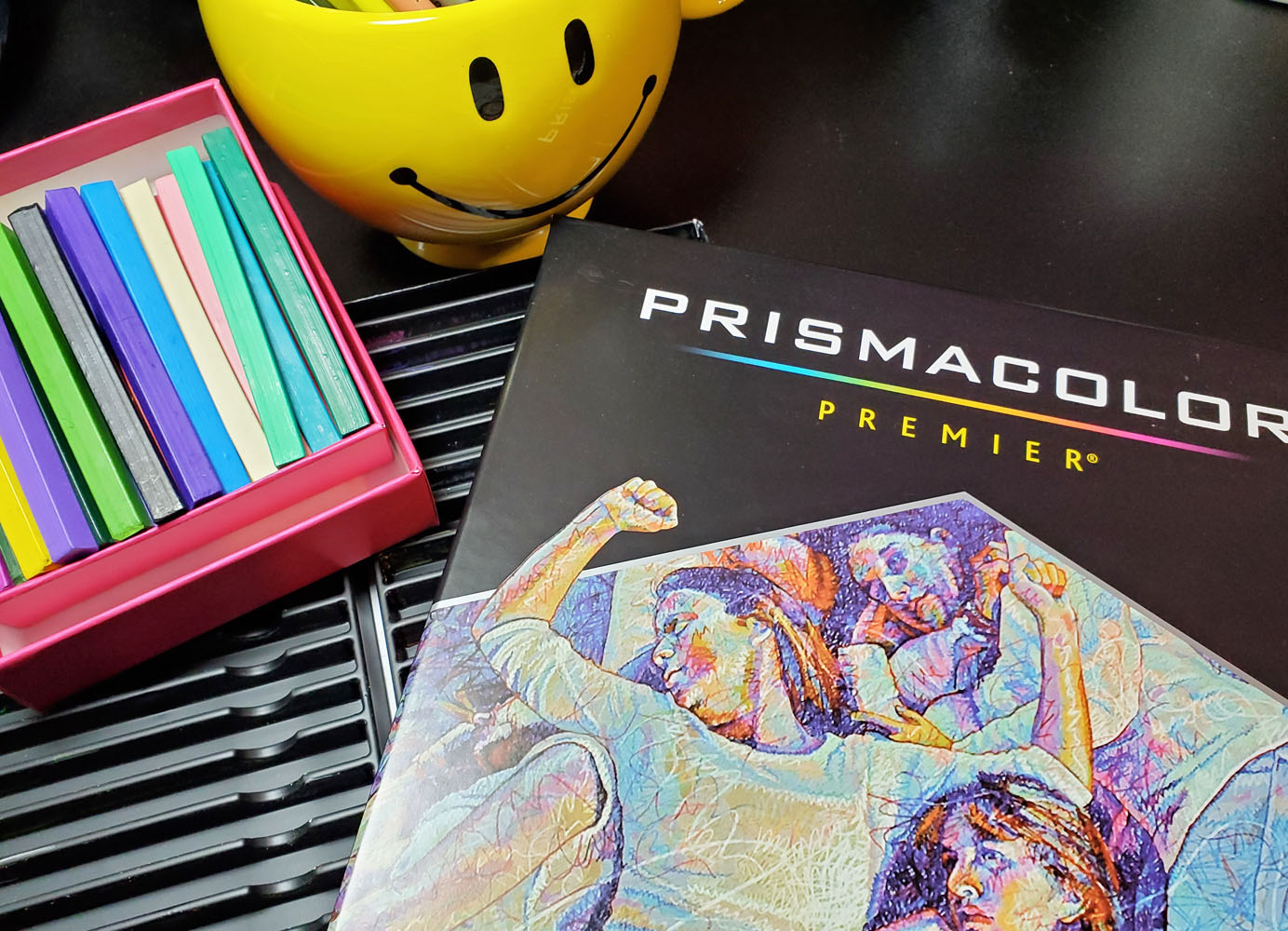 Fueled by Clouds & Coffee Prismacolor Art Stix Crayons for Grownups