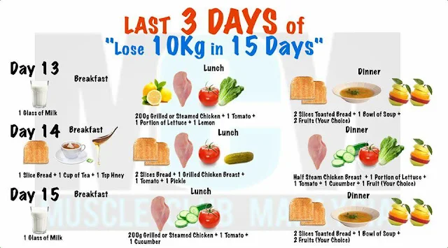 Cara Kurus dan Hilang 10kg Dalam Masa 15 Hari