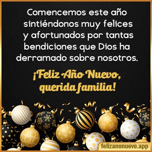 Bienvenido feliz nuevo año Saludos