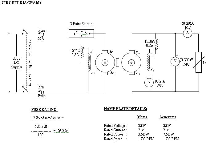 Circuit Diagram Of Compound Generator | Home Made Circuits and Schematics