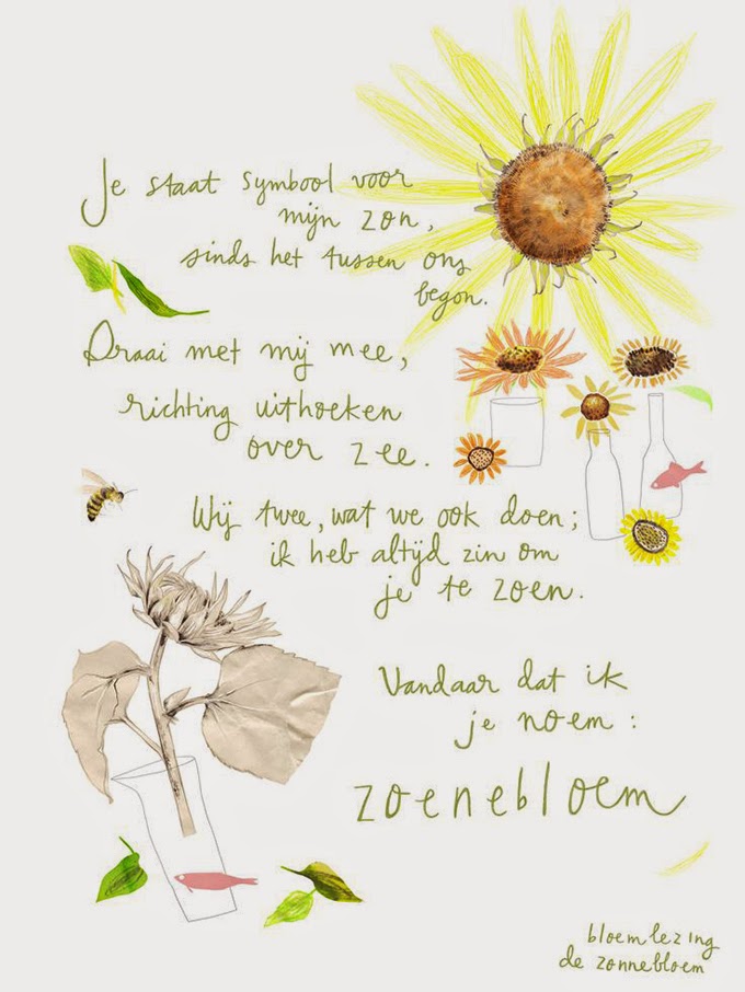 Floral Friday Bloemlezing Zonnebloem / From Ezter with Love