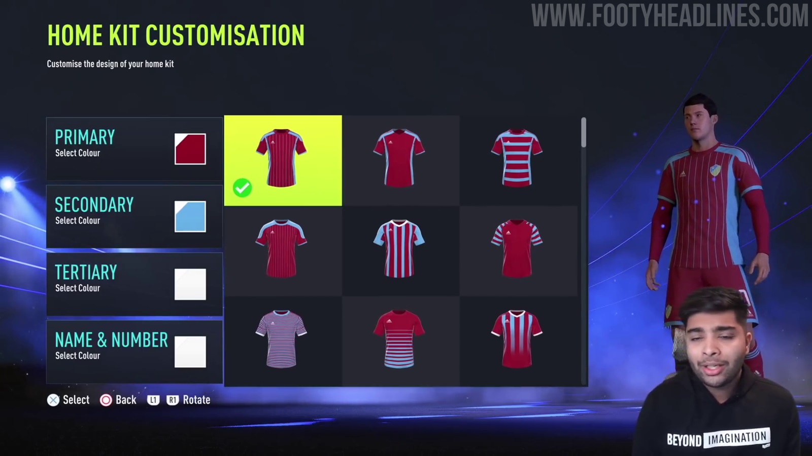 AllNew FIFA 22 "Create a Club" Kit Designs Revealed Including PSG