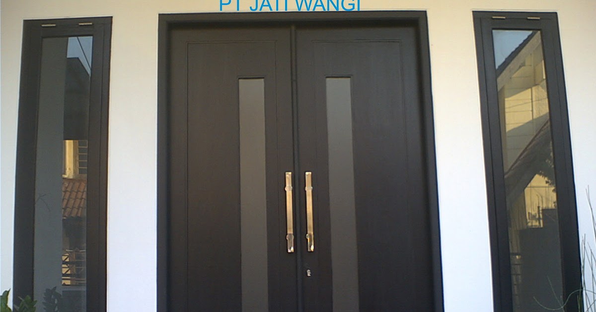 Inspirasi Terbaru 49 Desain Pintu Rumah Minimalis 2020