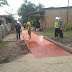 Finishing Cor Beton Pattern Concrete Jadi Perhatian Warga