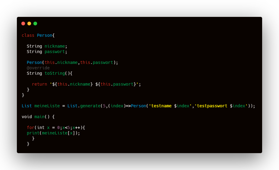 Listen in Dart (2021) Part 2 List.generate List.getRange List.skip
