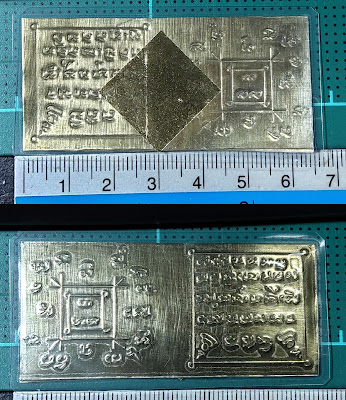 CHAI_AMULET: Never Lack Of Money Yant sheet., Phra Arjan O, Phut-ta-sa