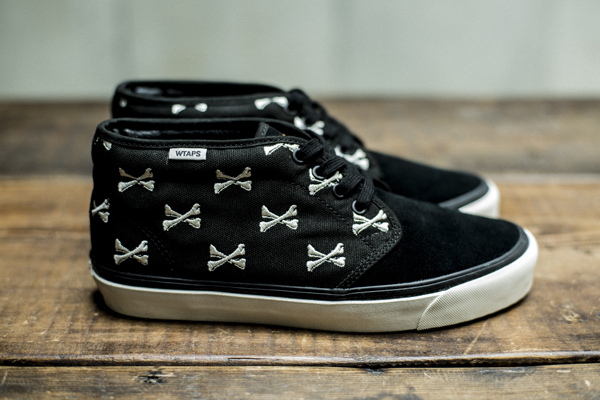 vans wtaps chukka black