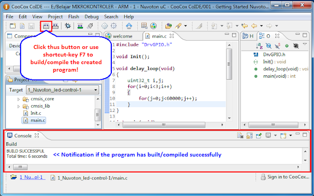 Getting Started Nuvoton Microcontroller Programming Using Coocox CoIDE ...