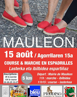 Grande Espadrouille balade et de la course en espadrilles