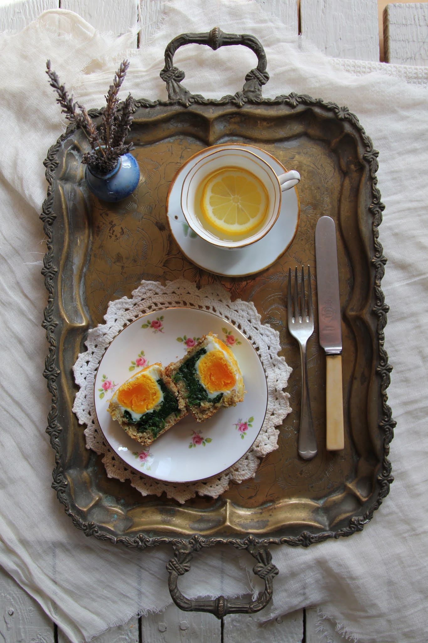 Baked Eggs with Spinach & Soda Bread Nessa's Family Kitchen