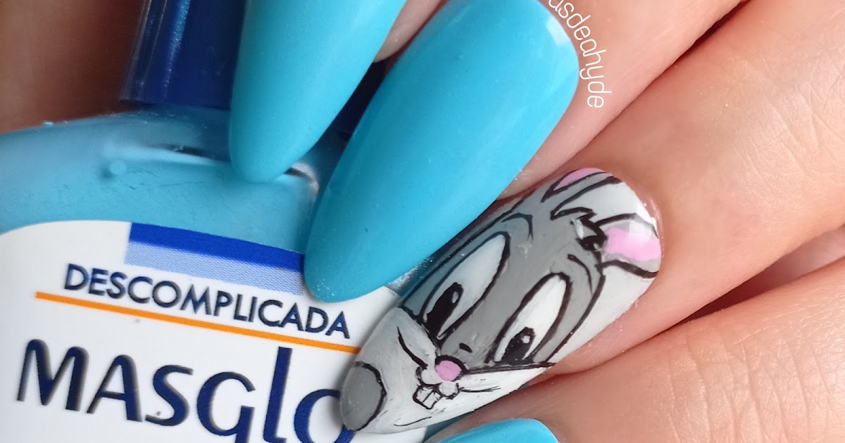 Las Locuras de Ahyde Bugs Bunny Nail Art