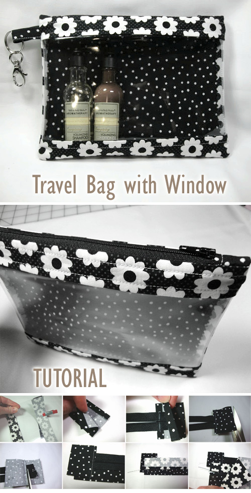 Travel Bag with Window. Tutorial
