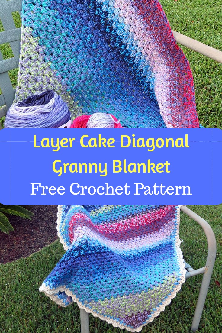 Crochet Baby Blanket Diagonal Pattern Ovie Media