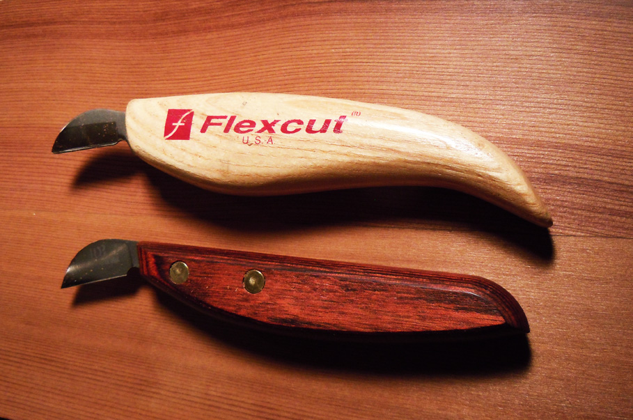 Flexcut Chip Carving Knife High Carbon Steel Carving Blade Ergonomic Wood  Handle