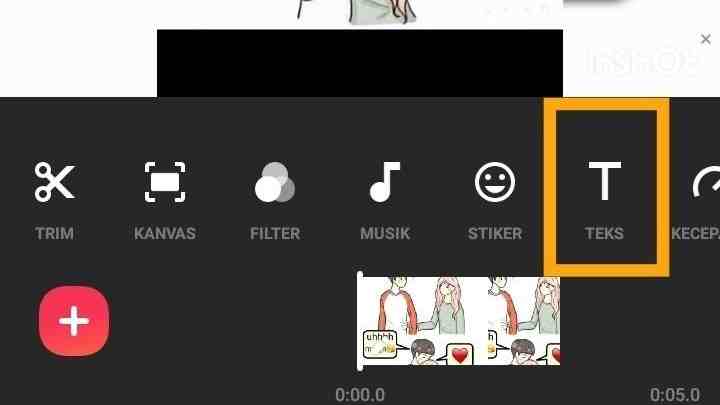 Cara membuat quotes di inshot