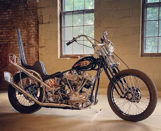 Harley Davidson Panhead By Nick Miller