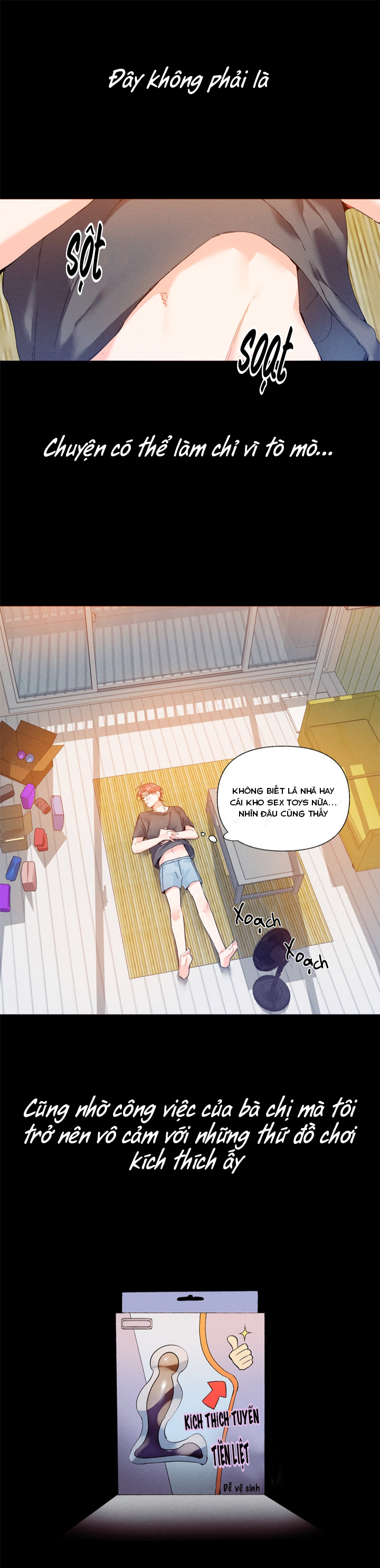 Đọc truyện AH! CẦM NHẦM ĐỒ CHƠI RỒI (FULL) - Chapter 4
