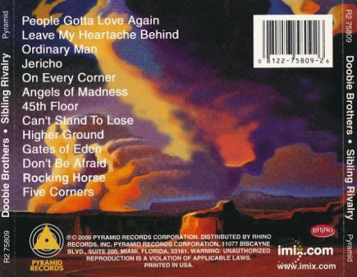 Classic Rock Covers Database: The Doobie Brothers - Sibling Rivalry (2000)