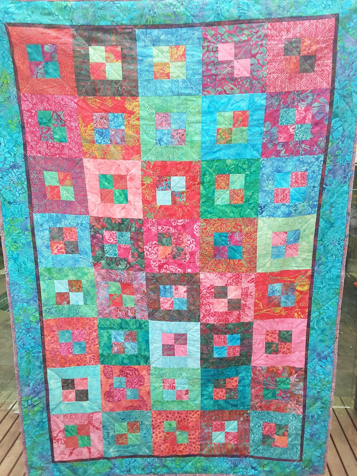 Oz Comfort Quilts. Finished Oz Comfort Quilts.