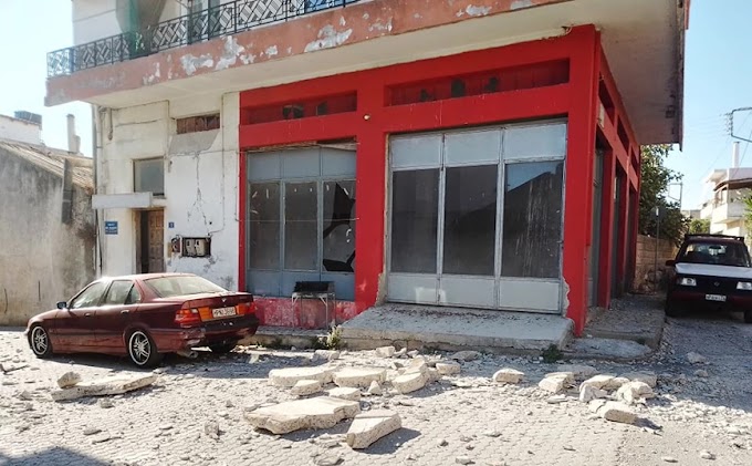 Ισχυρός σεισμός 5,8 Ρίχτερ  στην Κρήτη: Πληροφορίες για δύο εγκλωβισμένους