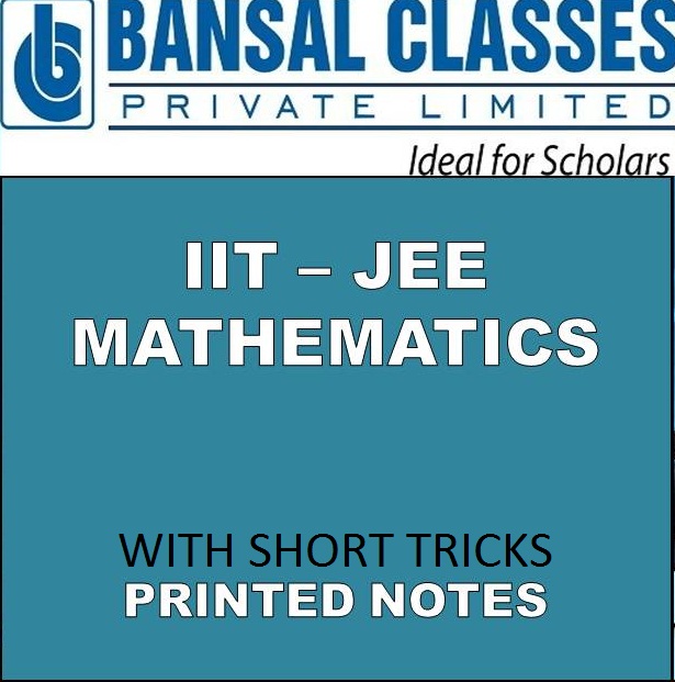 IITJEE STUDY MATERIAL 4 FREE Download Bansal Classes Maths Study