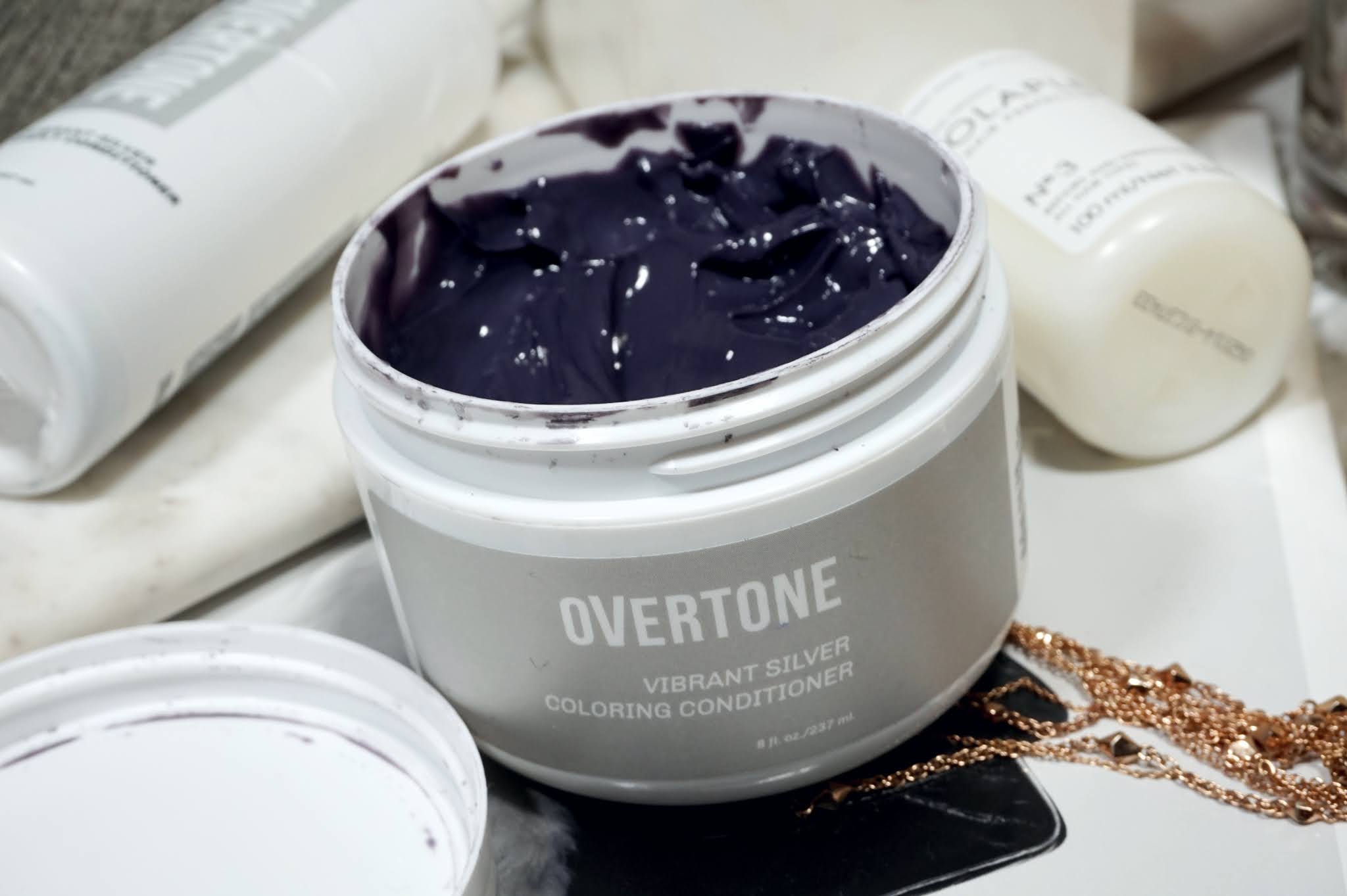  Review Overtone Vibrant Silver Color Conditioner & Daily