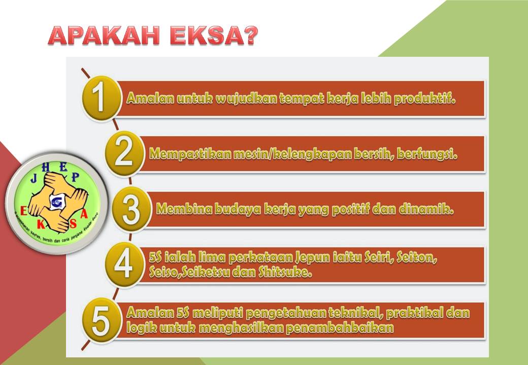 Ekosistem Kondusif Sektor Awam / Warna merah, biru dan kuning