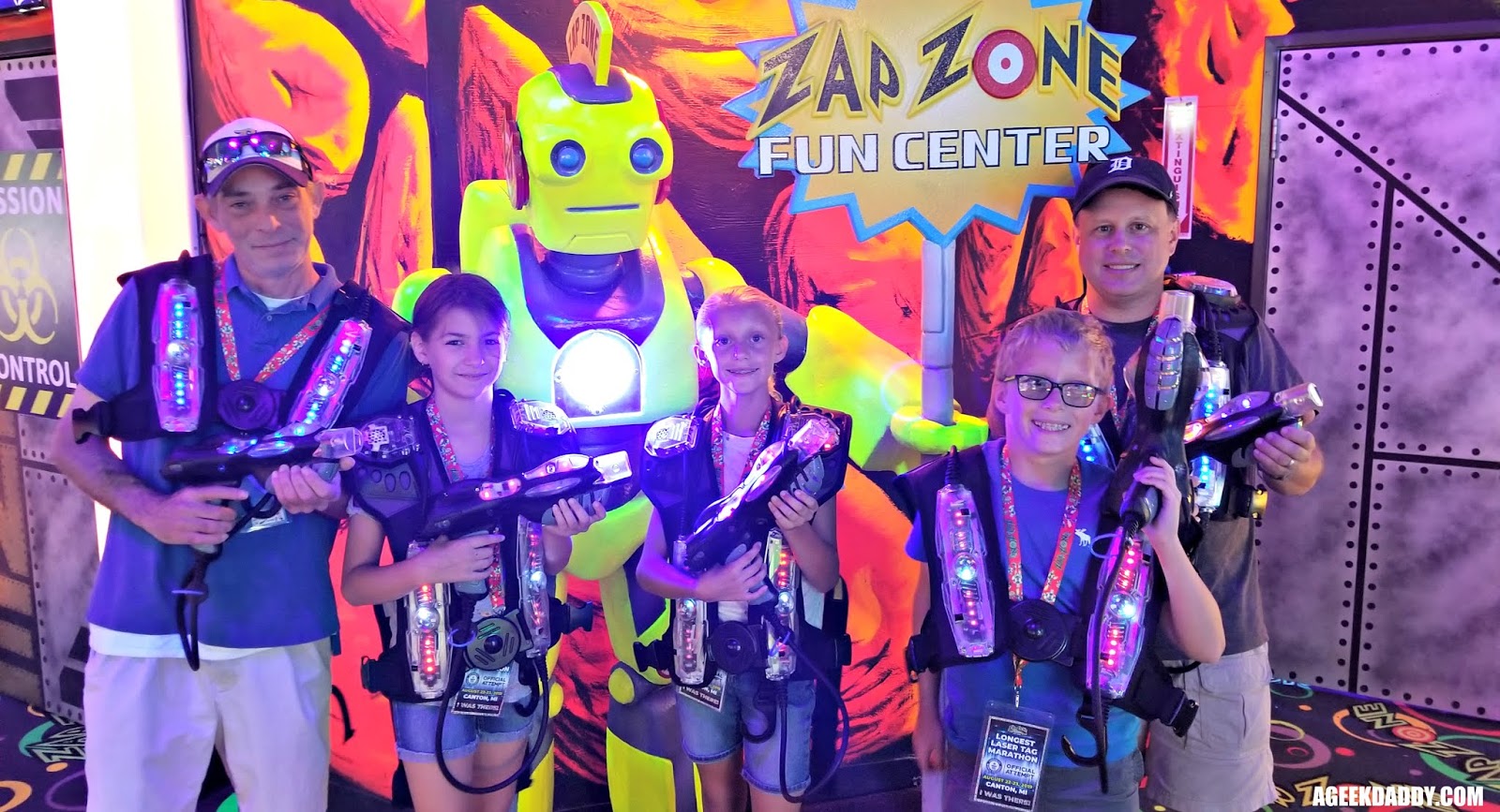 A GEEK DADDY ZAP ZONE WORLD RECORD ATTEMPT