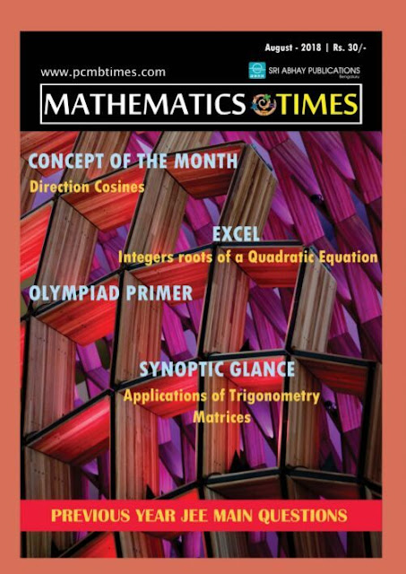 Mathematics Times August 2018 Mathematics-times-august-2018