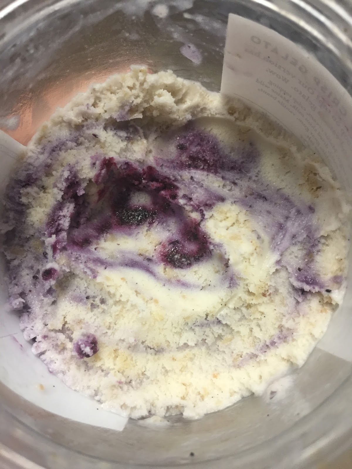 Gelato Fiasco Maine Wild Blueberry Crisp