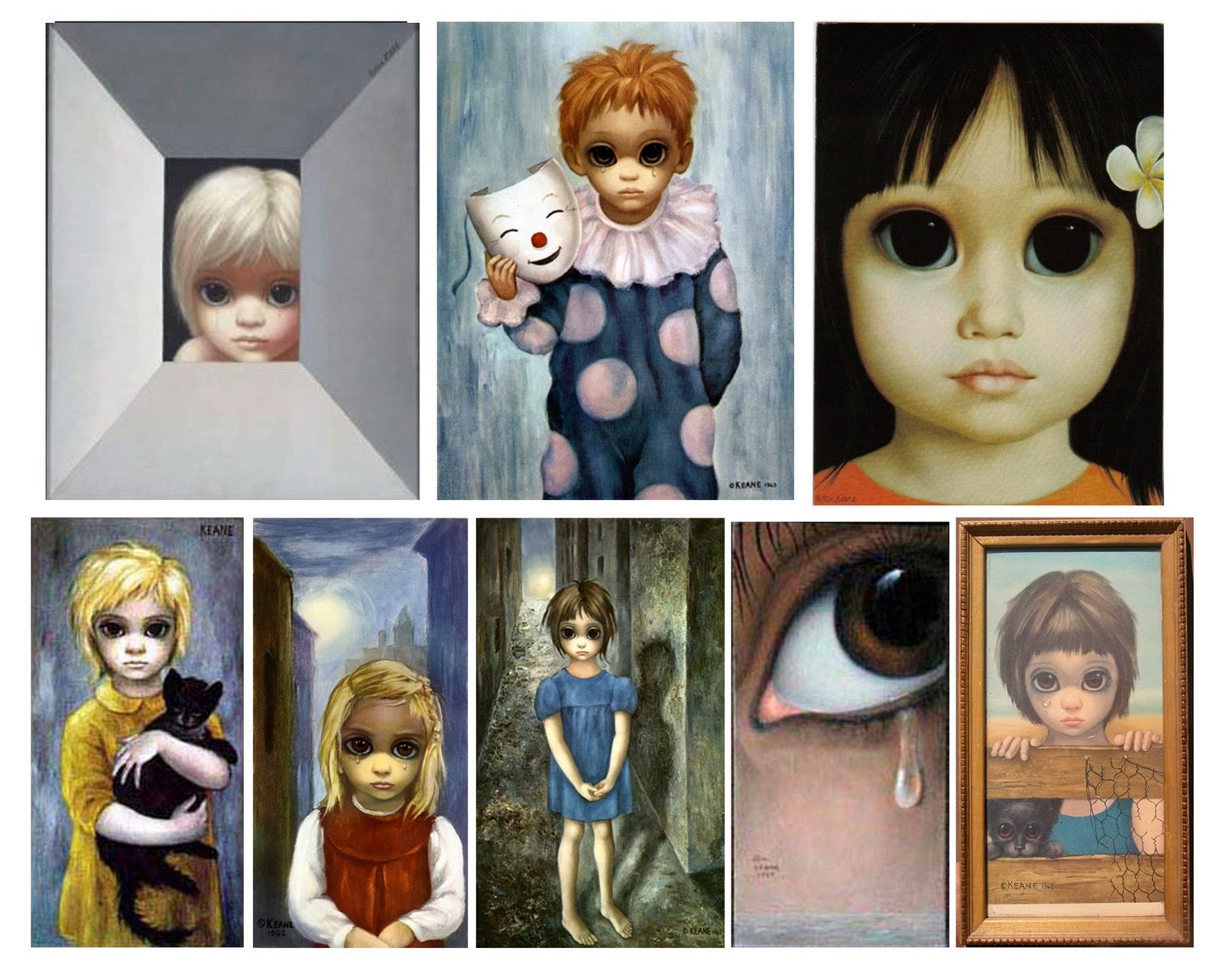El Cruasán de Audrey MARGARET KEANE, BIG EYES