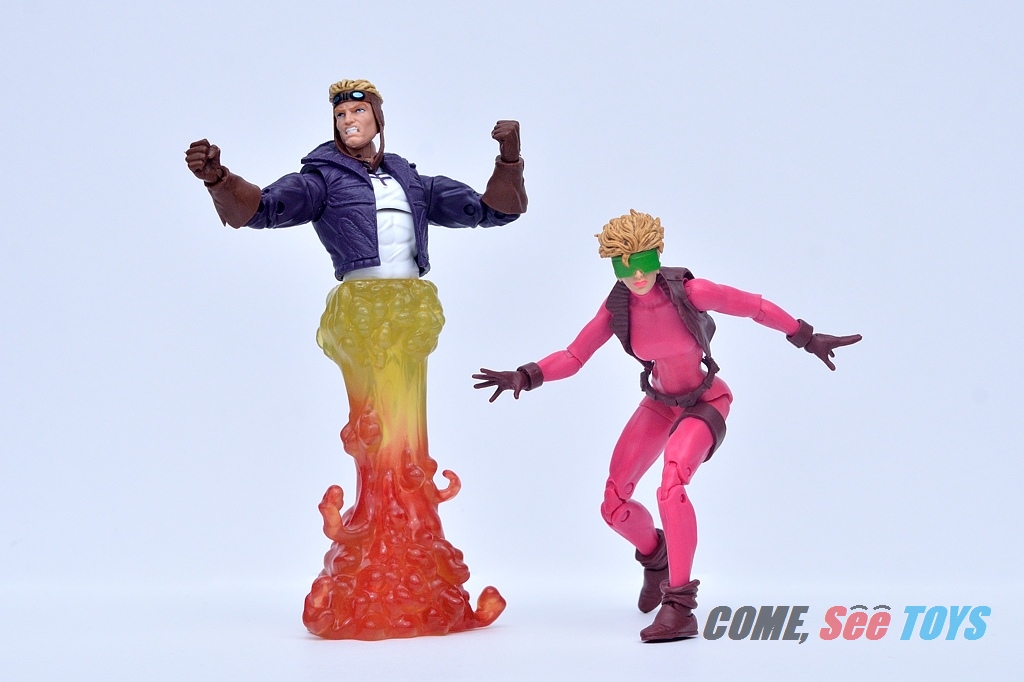 Come, See Toys Marvel Legends Series Boom Boom & Cannonball (Wendigo BAF)