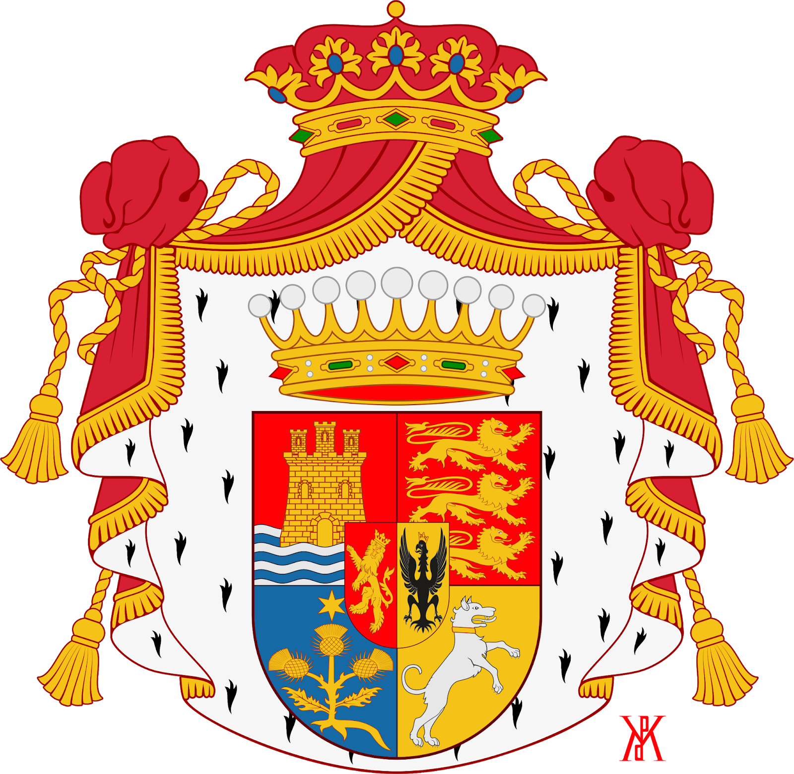 HERÁLDICA Y NOBILIARIA CONDE DE SANTA COLOMA, G. DE E.